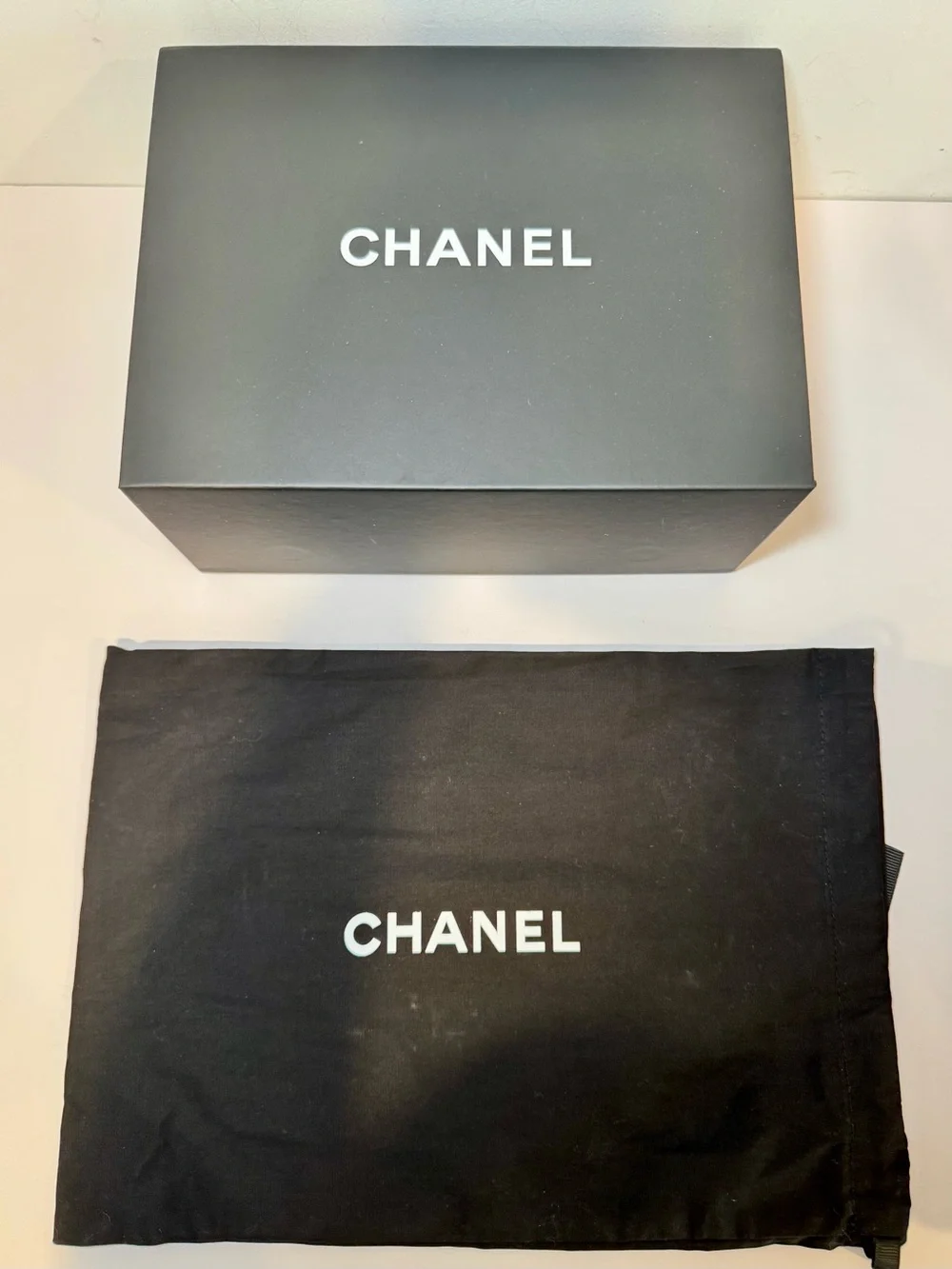 Chanel Small Chain Around Boy Bag W Cream Quilted Aged Calfskin & Gold Hardware